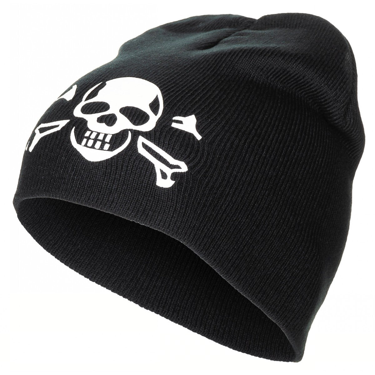 Strickmütze "Beanie", Totenkopf