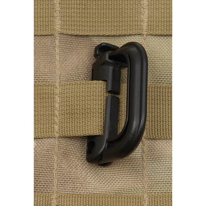 Karabiner, Plastik, "MOLLE", 2er Pack