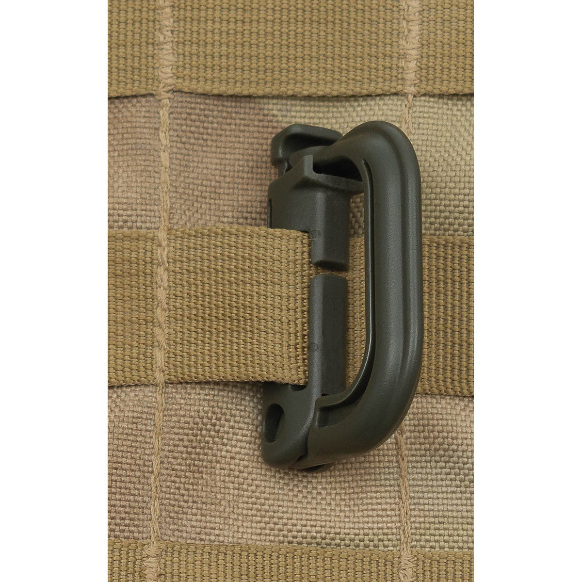 Karabiner, Plastik, "MOLLE", 2er Pack