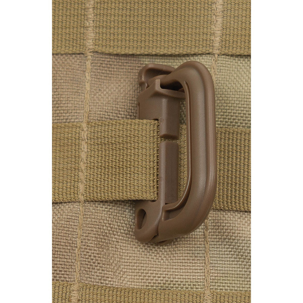 Karabiner, Plastik, "MOLLE", 2er Pack