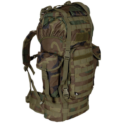 BW Kampfrucksack, "MOLLE", 65 l, Alu-Aussteifung