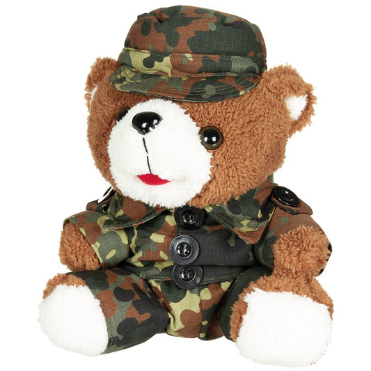 Teddybär, flecktarn