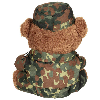 Teddybär, flecktarn